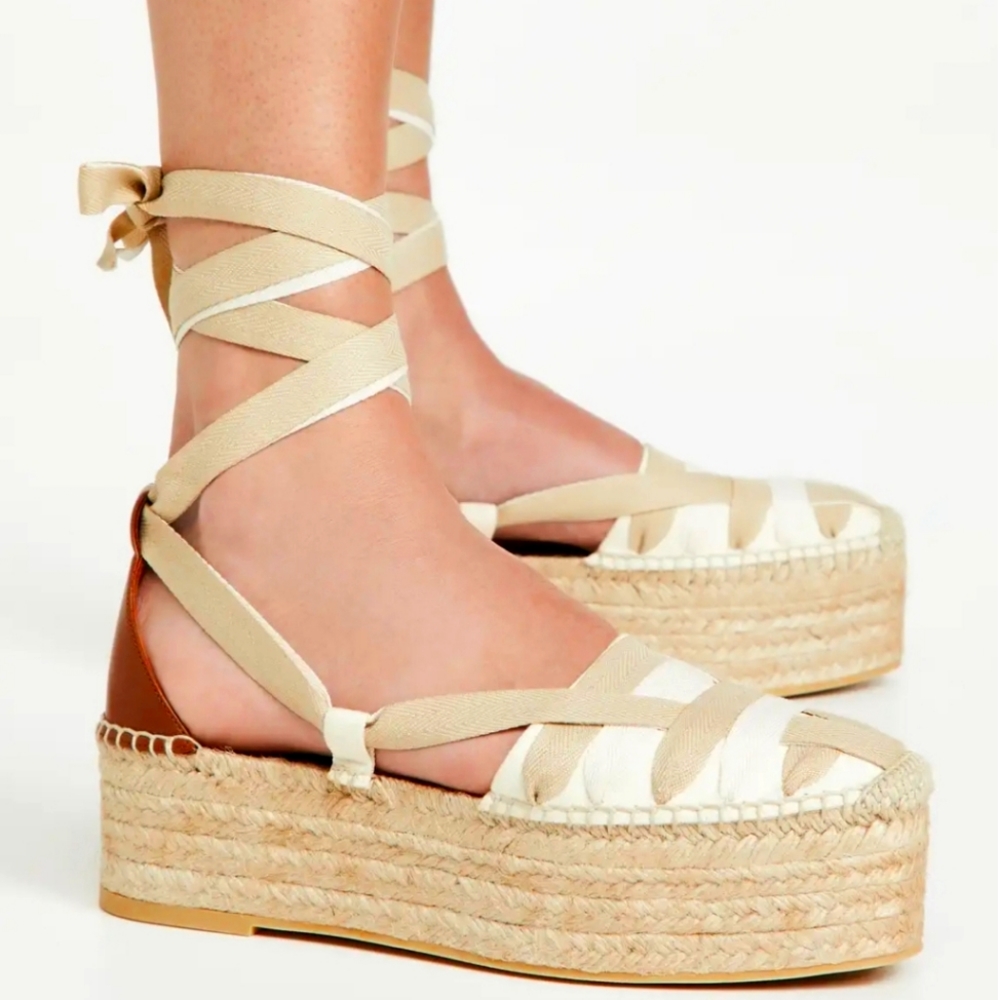 Ulla Johnson Divina Espadrilles sz eu 37.5 - Picture 2 of 10